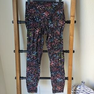 Lululemon athletica Women's Multicolor Patterned Leggings